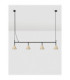 Conico Bar Pendant Ceiling Light Oxide Gold Black LED GU10 4x10W-3