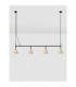 Conico Bar Pendant Ceiling Light Oxide Gold Black LED GU10 4x10W-4
