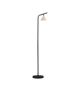 Conico Task Floor Lamp Oxide Gold Black LED GU10 1x10W-1