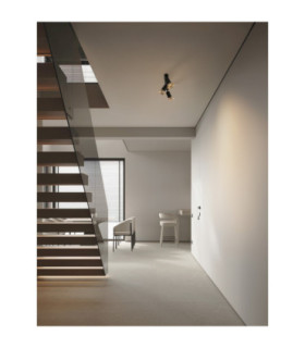 Luvia Ceiling Spotlight Bar Oxide Gold Black LED GU10 3x10W-2