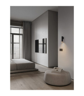 Luvia Wall Lamp Oxide Gold Black LED GU10 1x10W-2