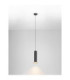 Luvia Slim Pendant Ceiling Light Oxide Gold Black LED GU10 1x10W-4