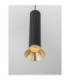 Luvia Slim Pendant Ceiling Light Oxide Gold Black LED GU10 1x10W-5