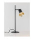 Luvia Desk Task Lamp Oxide Gold Black LED GU10 1x10W-5