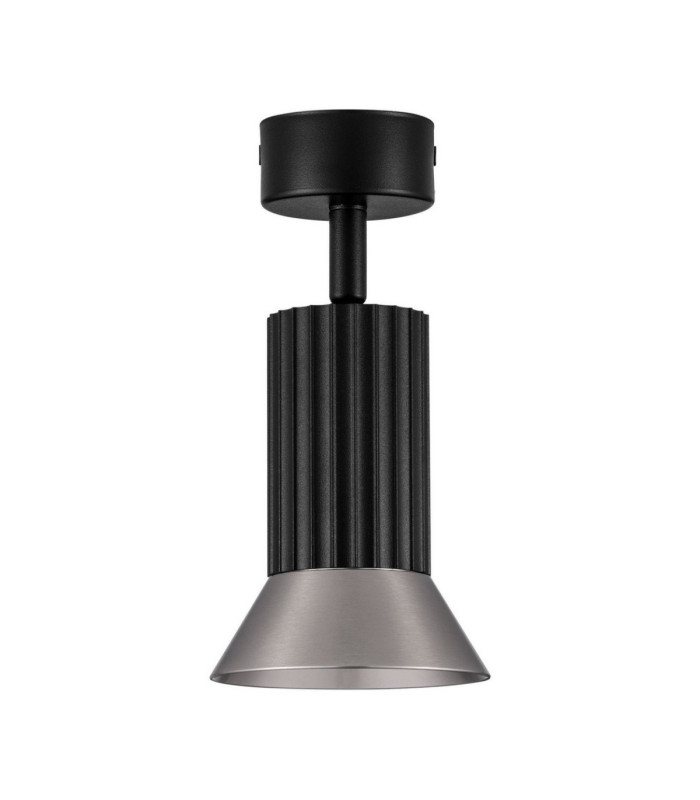 Luvia Adjustable Surface Mounted Downlight Oxide Bronze Black LED GU10 1x10W-1