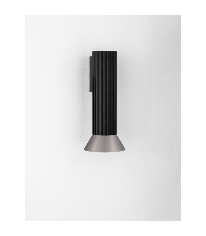 Luvia Wall Lamp Oxide Bronze Black LED GU10 1x10W-3