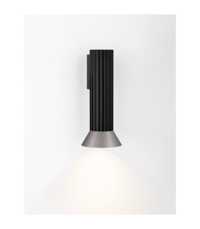 Luvia Wall Lamp Oxide Bronze Black LED GU10 1x10W-4