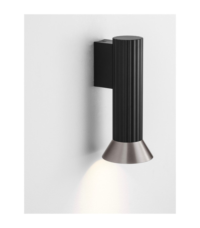 Luvia Wall Lamp Oxide Bronze Black LED GU10 1x10W-6