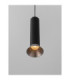 Luvia Slim Pendant Ceiling Light Oxide Bronze Black LED GU10 1x10W-5