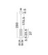 Luvia Slim Pendant Ceiling Light Oxide Bronze Black LED GU10 1x10W-7