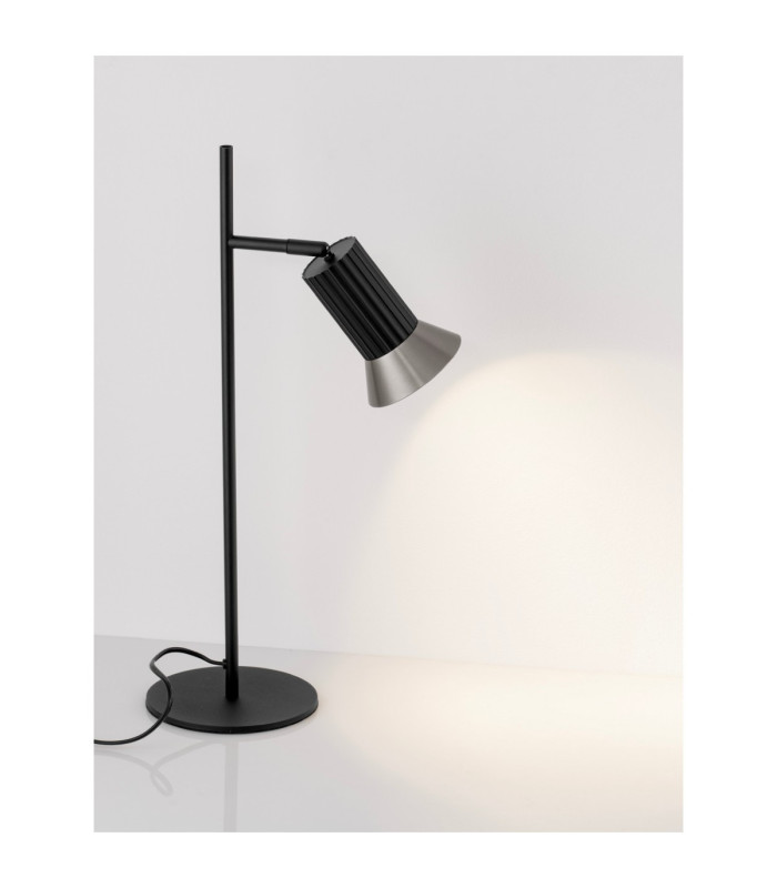 Luvia Desk Task Lamp Oxide Bronze Black LED GU10 1x10W-6