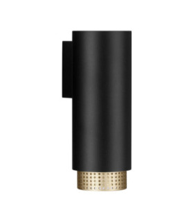 Nessi Wall Lamp Sandy Black Gold LED GU10 1x10W-1