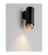 Nessi Wall Lamp Sandy Black Gold LED GU10 1x10W-6