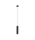 Nessi Slim Pendant Ceiling Light Sandy Black Gold LED GU10 1x10W-1