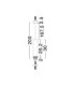 Nessi Slim Pendant Ceiling Light Sandy Black Gold LED GU10 1x10W-8