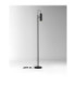 Nessi Task Floor Lamp Sandy Black Gold LED GU10 1x10W-3