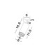 Nessi Adjustable Surface Mounted Downlight Sandy White Black LED GU10 1x10W-7