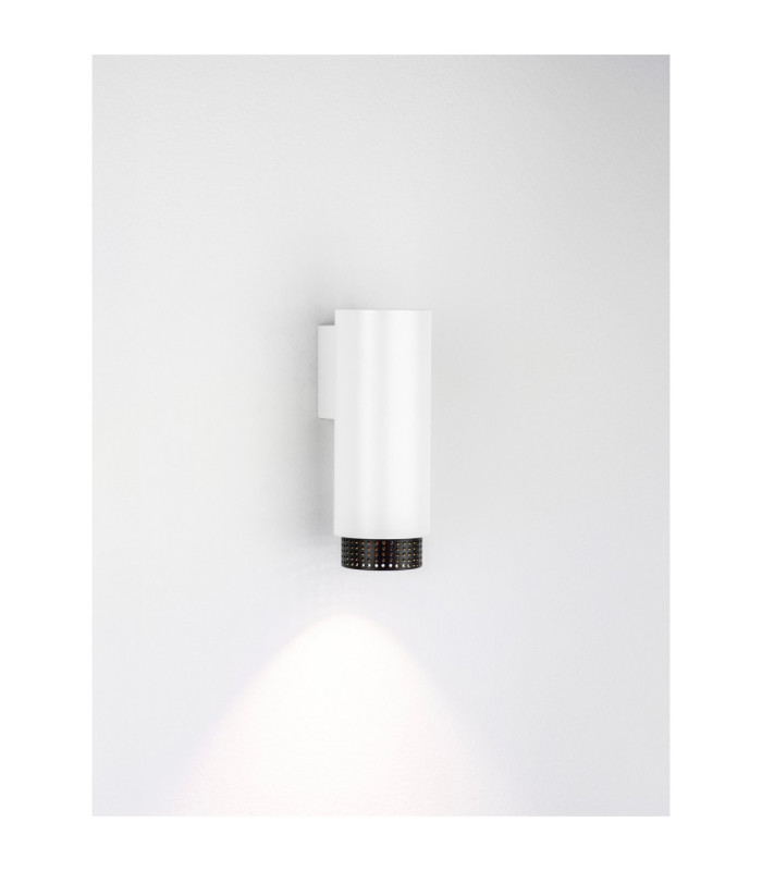 Nessi Wall Lamp Sandy White Black LED GU10 1x10W-4