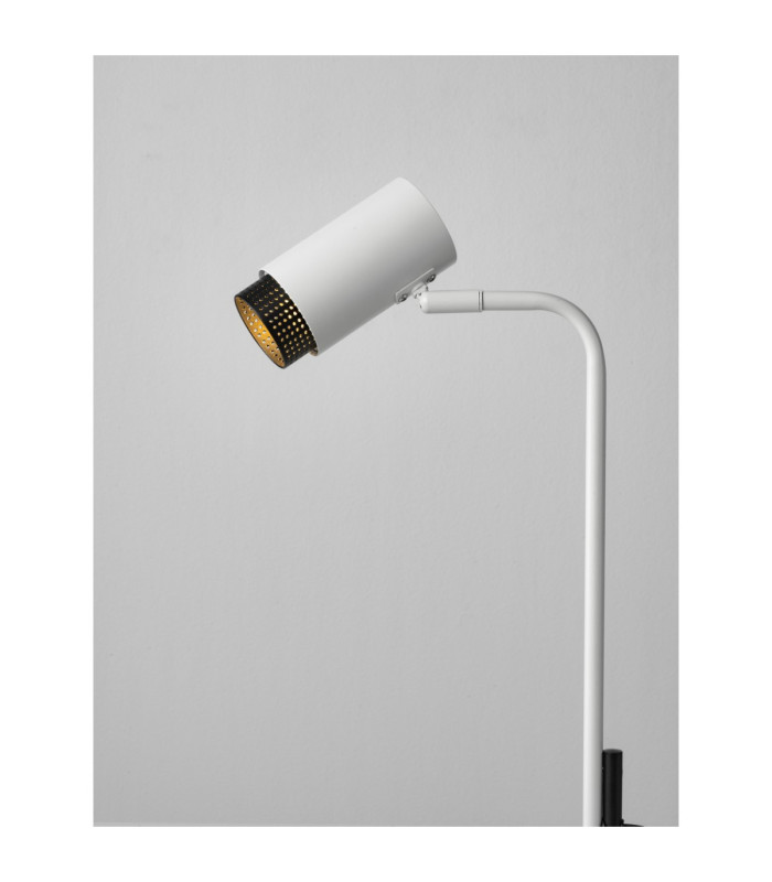 Nessi Desk Task Lamp Sandy White Black LED GU10 1x10W-6