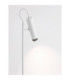 Nessi Task Floor Lamp Sandy White Black LED GU10 1x10W-6
