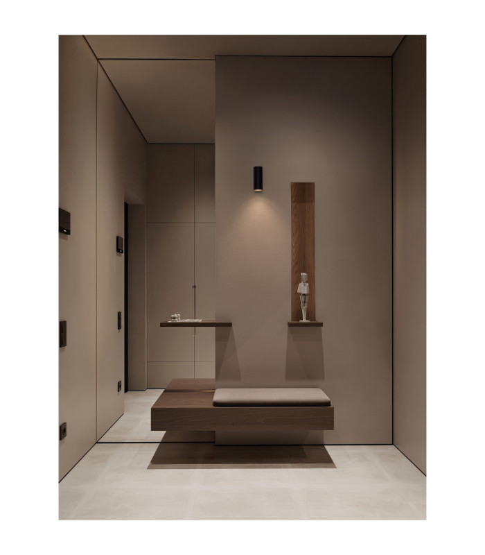 Mor Wall Lamp Sandy Black LED MR11/GU10 1x10W-2