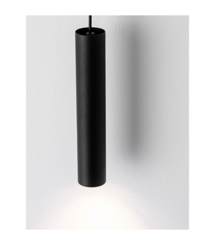 Mor Slim Pendant Ceiling Light Sandy Black LED MR11/GU10 1x10W-5