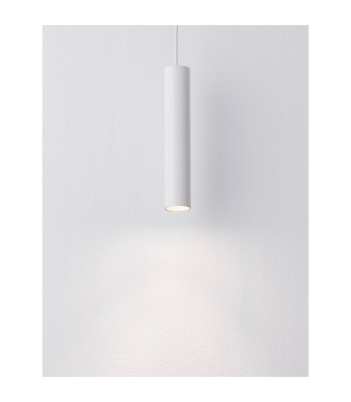 Mor Slim Pendant Ceiling Light Sandy White LED MR11/GU10 1x10W-6