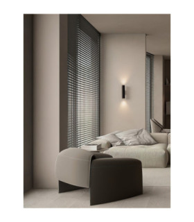 Comet Up & Down Wall Lamp Sandy Black LED MR11/GU10 2x10W-2