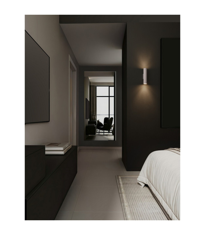Comet Up & Down Wall Lamp Sandy White LED MR11/GU10 2x10W-2