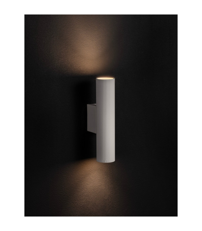 Comet Up & Down Wall Lamp Sandy White LED MR11/GU10 2x10W-7