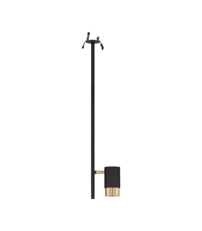 Pongo Pendant Ceiling Light Sandy Black Gold GU10 1x10W-1