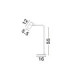 Pongo Desk Task Lamp Sandy Black Gold GU10 1x10W-6