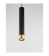 Picto Small Slim Pendant Ceiling Light Sandy Black Gold GU10 1x10W-6