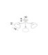 Geti Long Multi Arm Semi Flush Ceiling Lamp Matt Black Gold E14 3x5W-6