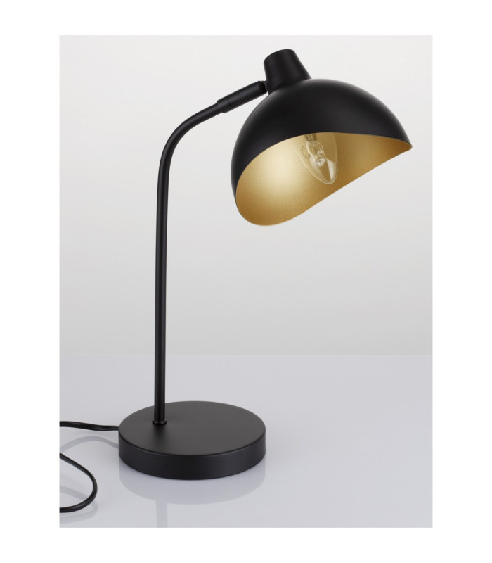 Geti Desk Task Lamp Matt Black Gold E14 1x5W-3