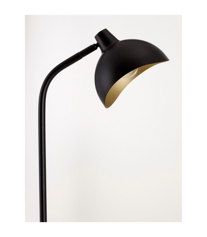 Geti Task Floor Lamp Matt Black Gold E14 1x5W-6