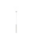 Mare Slim Pendant Ceiling Light Sandy White GU10 1x10W-1