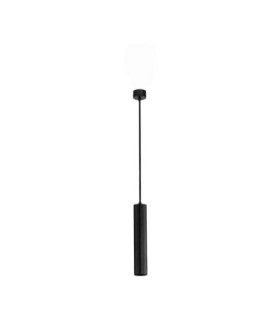 Mare Slim Pendant Ceiling Light Sandy Black GU10 1x10W-1