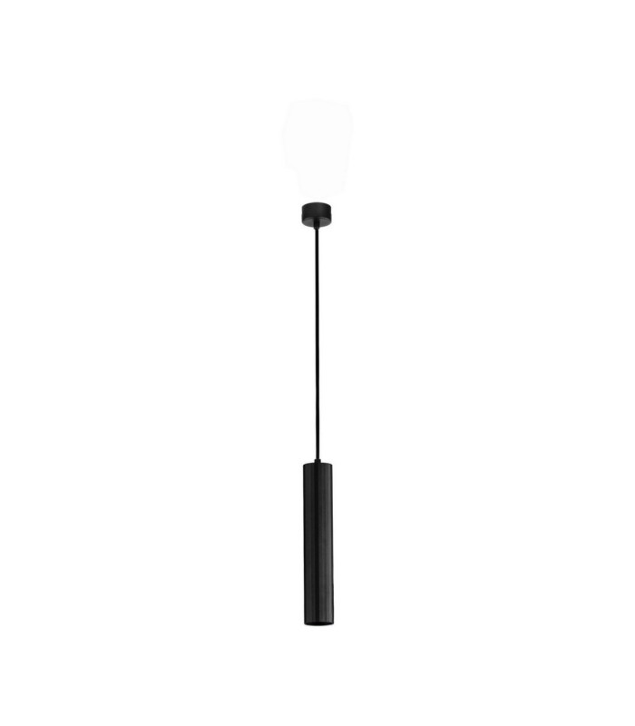 Mare Slim Pendant Ceiling Light Sandy Black GU10 1x10W-1
