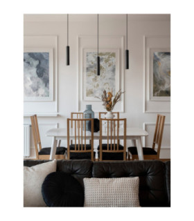Mare Slim Pendant Ceiling Light Sandy Black GU10 1x10W-2