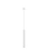 Ami Slim Pendant Ceiling Light Sandy White GU10 1x10W-1