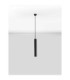 Ami Slim Pendant Ceiling Light Sandy Black GU10 1x10W-3