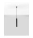 Ami Slim Pendant Ceiling Light Sandy Black GU10 1x10W-4