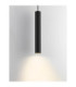 Ami Slim Pendant Ceiling Light Sandy Black GU10 1x10W-6