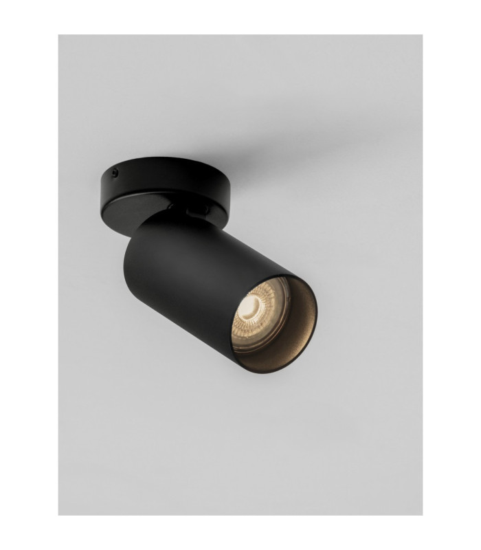 Oso Surface Mounted Downlight Sandy Black GU10 1x10W-5