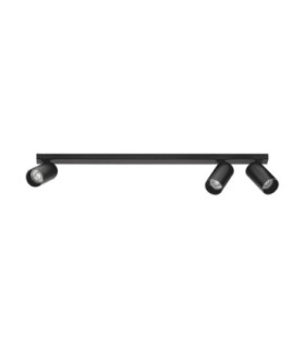 Oso Ceiling Spotlight Bar Sandy Black GU10 3x10W-1