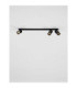 Oso Ceiling Spotlight Bar Sandy Black GU10 3x10W-4