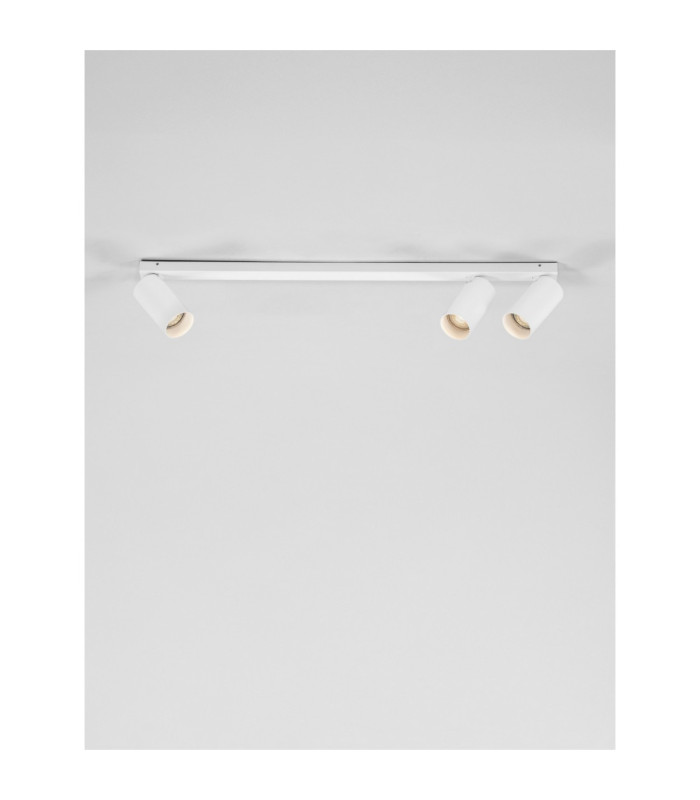 Oso Ceiling Spotlight Bar Sandy White GU10 3x10W-4