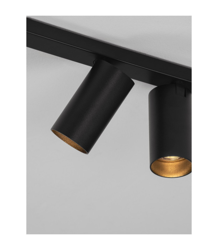 Oso Ceiling Spotlight Bar Sandy Black GU10 4x10W-5