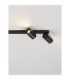 Oso Ceiling Spotlight Bar Sandy Black GU10 4x10W-6